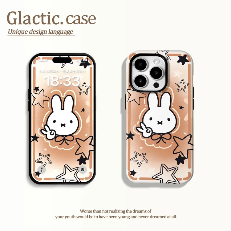 适用于苹果16华为OPPO小米VIVO创意潮流二合一菲林手机壳GA0878