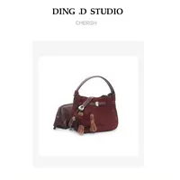 【红丝绒】DING.D新品百搭简约单肩休闲时尚气质ins女包24356
