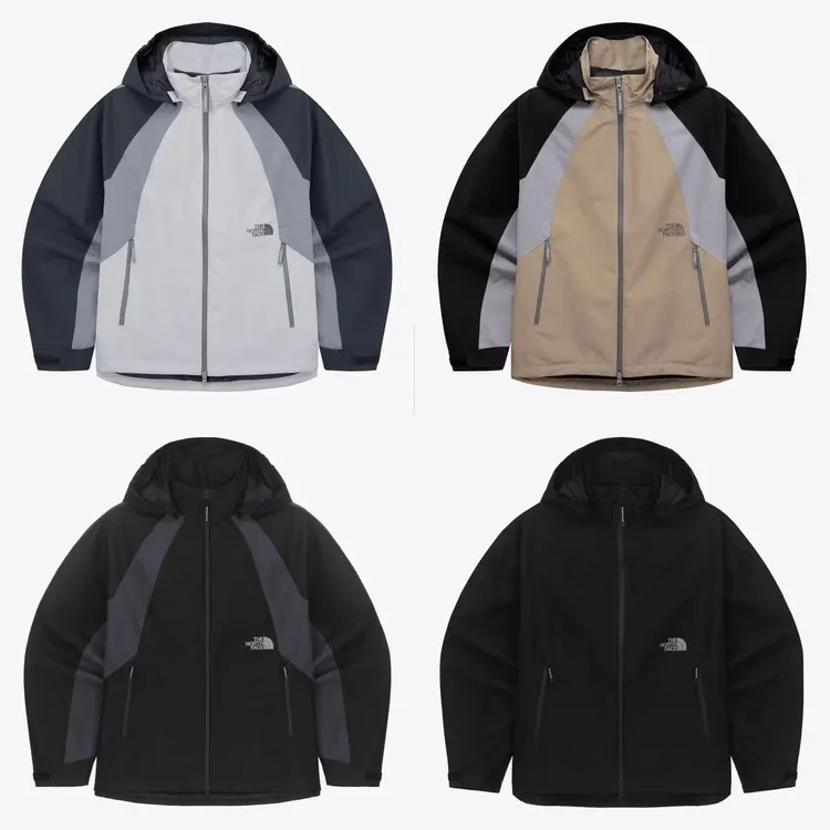 SS24连帽透气防水防风多色dryvent冲锋衣男女同款