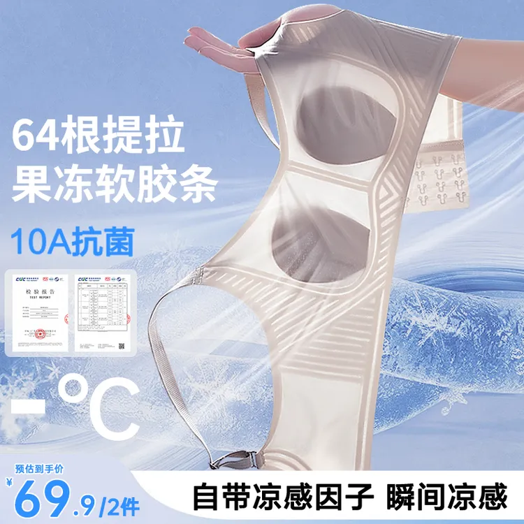 香幂【拍一发二】大胸显小防下垂超薄透气无钢圈提拉外扩内衣无痕收副乳商品图