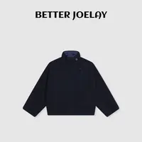 BETTER JOELY -【立领绒外套】时尚外套宽松韩版百搭通勤风Z0892