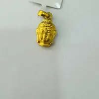 【小云专享】足金999饰品 佛头吊坠 1.67 GP