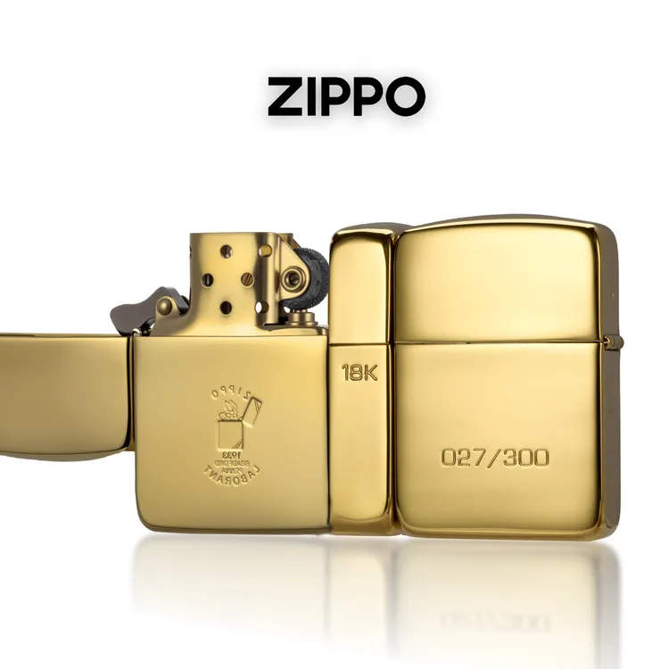 ZIPPO/之宝美国爆款生日礼物18k正品1941GGB总裁男士礼品DYH1X1