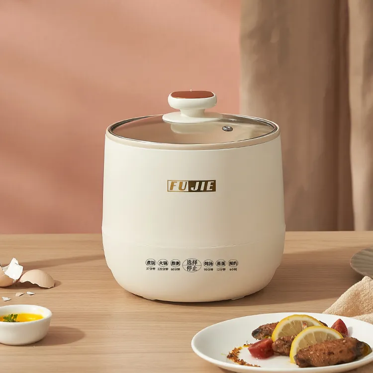 FUJIE迷你1.8L电饭煲胆电饭锅电煮锅煮面煮粥陶瓷釉电煮锅小型G