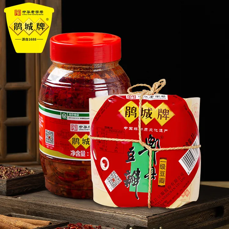 鹃城牌 郫县红油豆瓣酱传统正宗老字号四川特产厂家直发炒菜调料