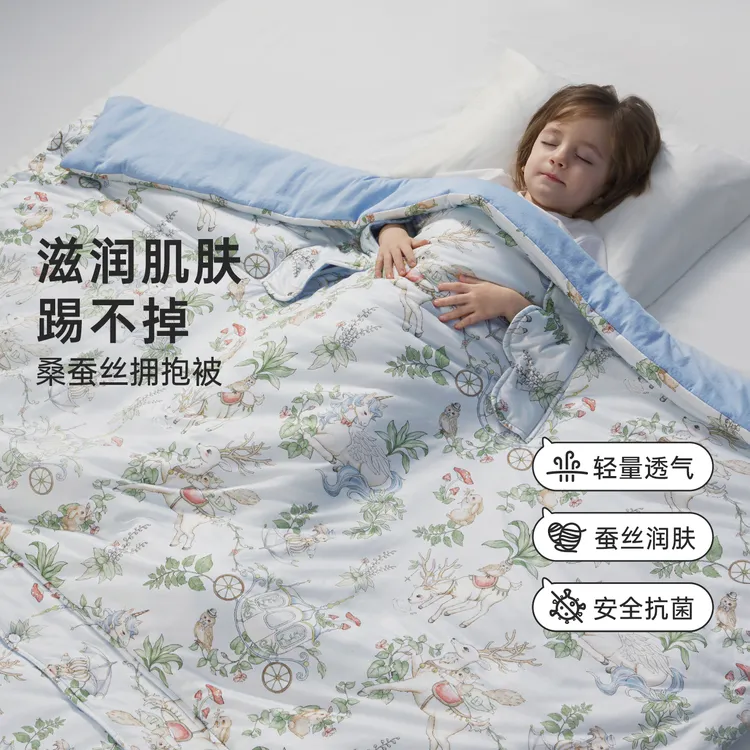 wellber/威尔贝鲁儿童防踢被子神器护肚四季通用一体大童26新商品图