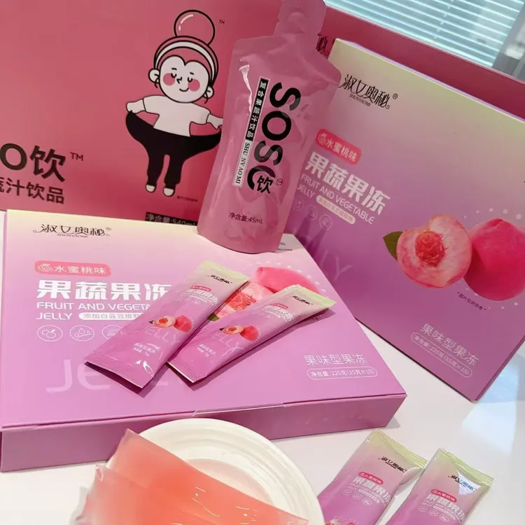 淑女奥秘果饮果冻组合