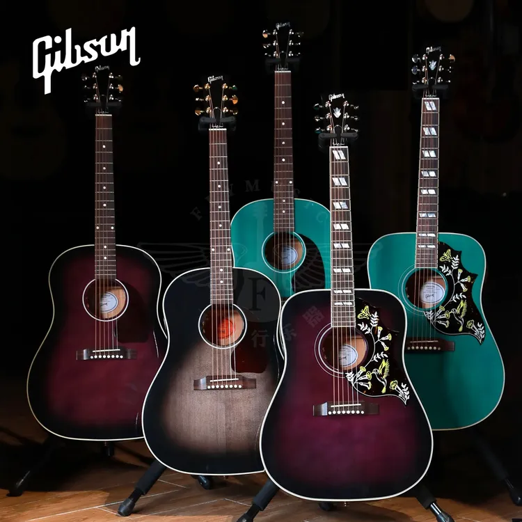 飞琴行吉普森Gibson Hummingbird蜂鸟Dove全单电箱民谣吉他studio