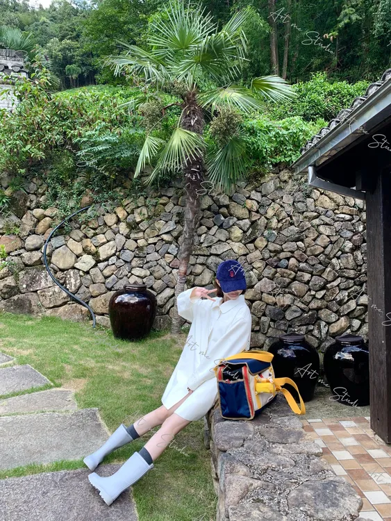 【100纯棉】娃娃刺绣奶油感超强包容挺阔镂空风衣外套w1845w1