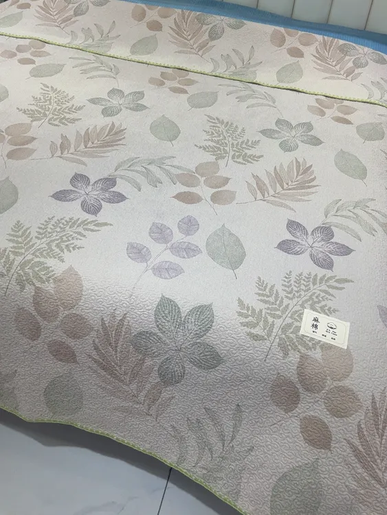 【冬叶】200*230cm纱布棉麻床盖舒适双面多功能床盖四季可用