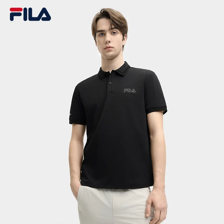 Fila/斐乐新款男子夏季【休闲简约短袖T恤POLO衫】百搭F11M528110F