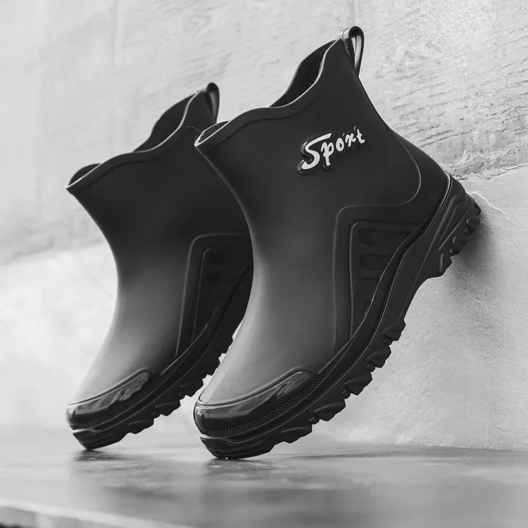 雨鞋男款2025新款爆款防滑防水厨房胶鞋洗车工地卷筒纸家用整箱