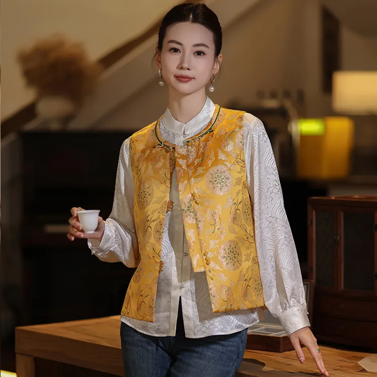 【敦煌飞天玉兔】新中式女装国风上衣秋款洋气高级感新中式国风女装