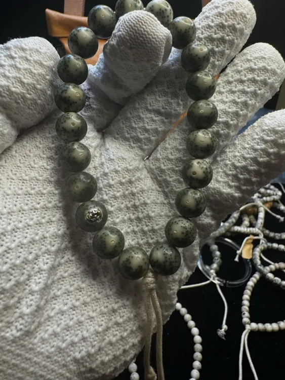 星月菩提10正圆带金眼狴犴标精品星点货