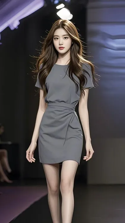 短款时尚套头2025夏财阀千金女装连衣裙时尚洋气时髦气质显瘦包臀