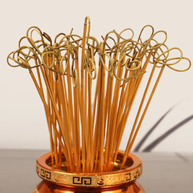 卷钱香家用礼香线香檀香打卷香家用香卷钱金檀香39.5cm