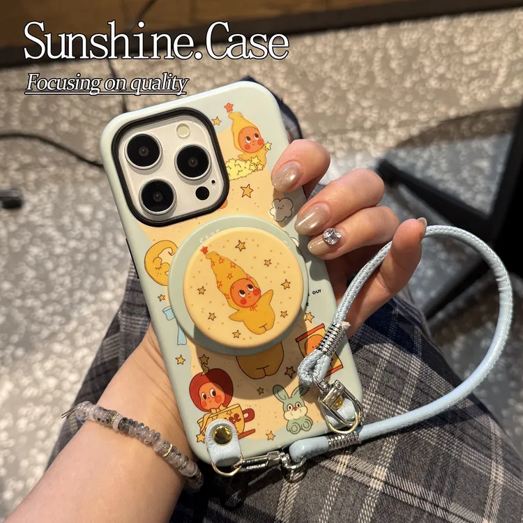 【磁吸菲林二合一】可爱星星人适用苹果16PROMAX/15/14防手机壳