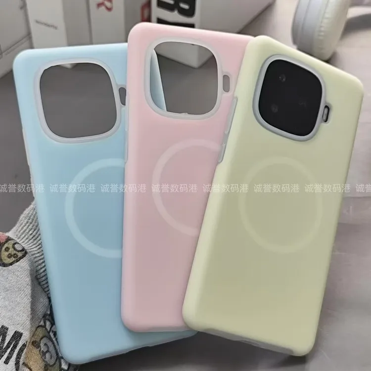 ins适用IQOOz10turbo磁吸新款手机壳pro果冻液态硅胶简约z9保护套