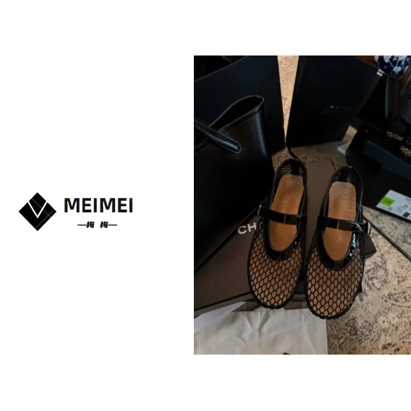 XMM.【透网凉鞋】时尚百搭潮流显瘦洋气设计师夏季防滑镂空鞋U316-2