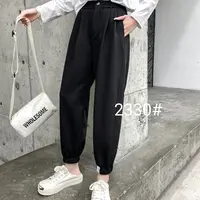 宝衣家 秋款针织棉束脚裤2330