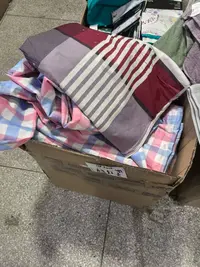 《厚广家》3楼120×200杂款无拉链全棉床垫套子 发1张，不挑色