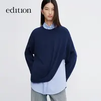 【商场同款】edition2025秋季新款绵羊毛云朵羊绒毛衣#EBE3SWT014