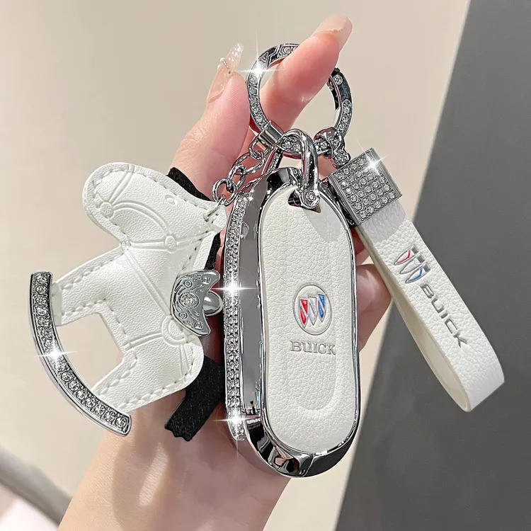 2025款别克君威钥匙套君越威朗昂科威plus微蓝6汽车gl8真皮壳扣女