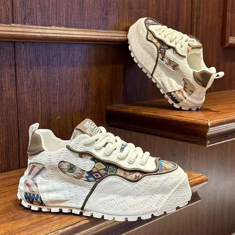 纯季48休闲2025增高低帮特大码厚底拼色时尚透气新款百搭男