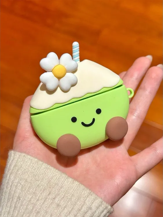 可爱阿鲁巴岛椰子Airpods4耳机保护壳三代新款适用苹果蓝牙耳机套
