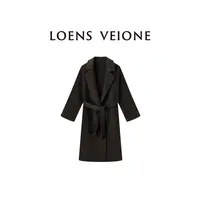 LOENS VEIONE/罗拉【鲲之梦境】澳洲绵羊毛双面大衣24CVDK0025Y