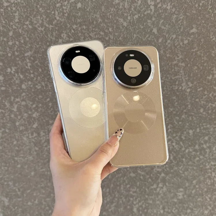 奢华闪粉适用于华为mate80promax手机壳新款超薄透明mate70硬套60