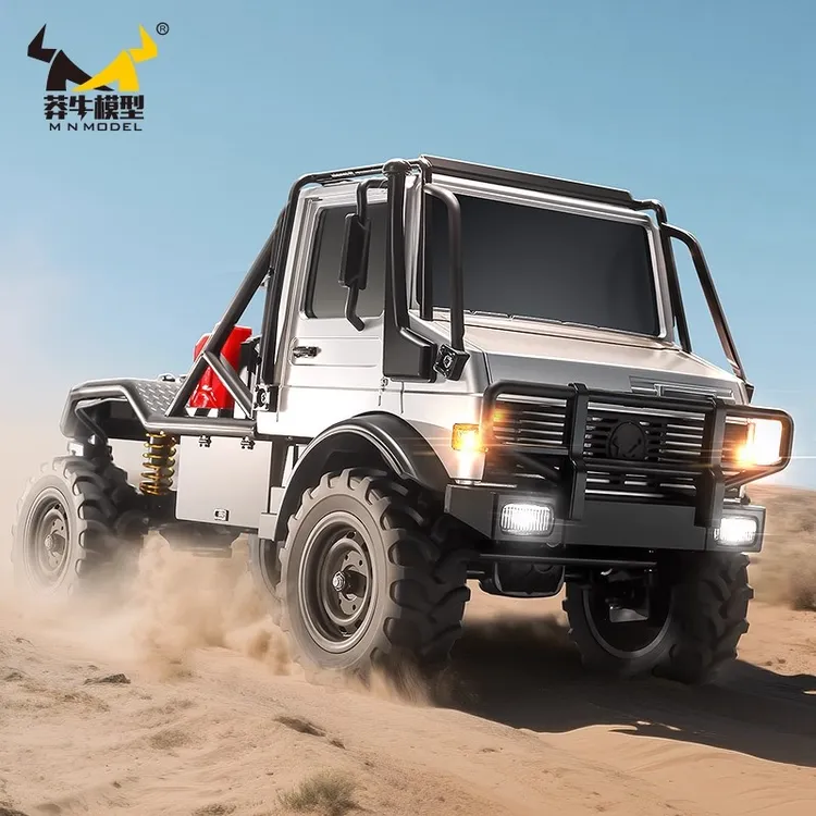 莽牛MN333乌尼莫克RC攀爬遥控车四驱专业越野卡车男孩玩具模型