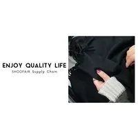 E844男女通用羔绒羊毛围巾164x35cm-黑色