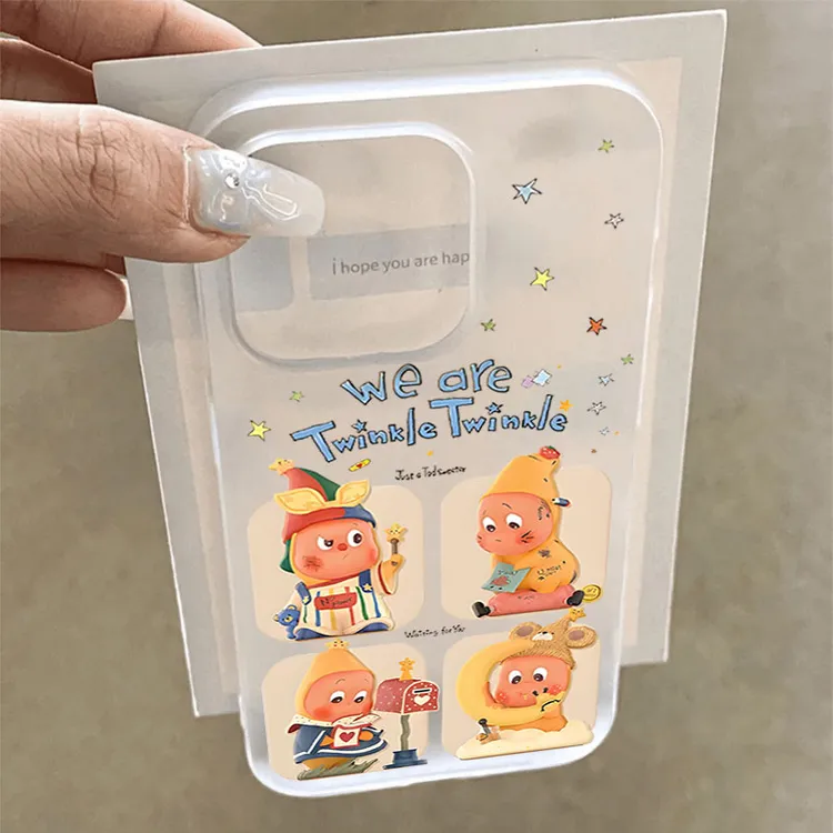 信箱星星人适用iphone17promax苹果16手机壳15软14防摔13/12/11