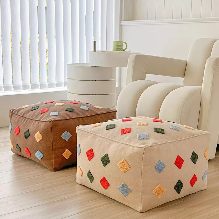 多巴胺坐墩蒲团家居墩子可拆洗矮凳懒人坐垫榻榻米客厅脚踏飘窗垫