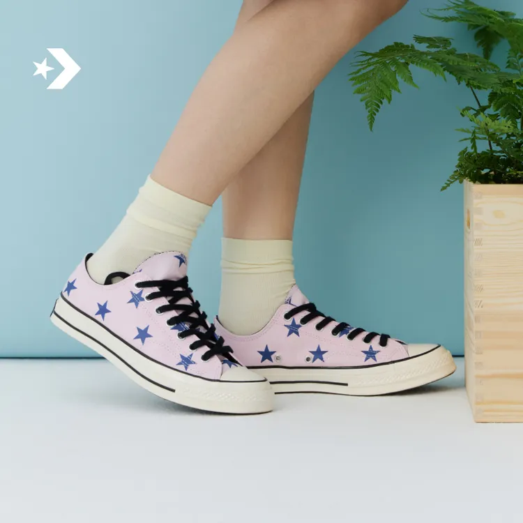 【新潮新品】匡威1970S复刻经典星星男女低帮运动鞋 A17820C