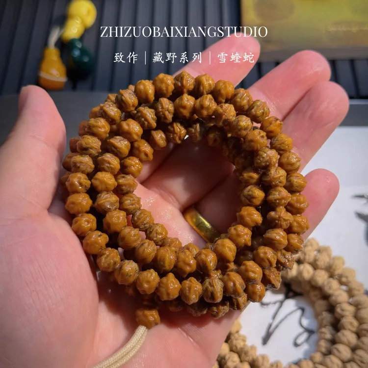 「雪蝰蛇」横打狂野爆牙热振百香籽 细腻玉华皮 藏野系列