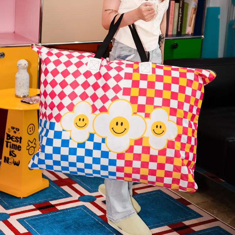 大容量收纳袋时尚防尘手提包搬家特大行李袋衣物