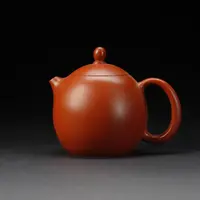俊合制壶丨朱泥龙旦壶120cc