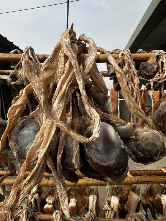 咸老鹅胗带胗系安徽六安腊味