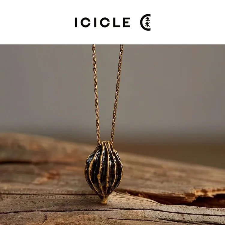 合金项链 ICICLE之禾25秋冬新品铜镀金铜锌合金项链男女同款1765