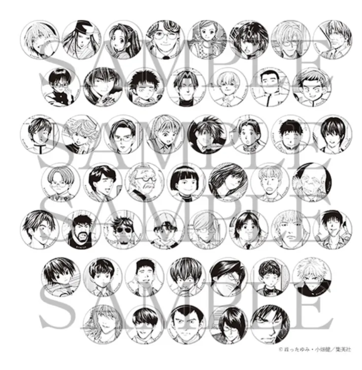 【棋魂】原画展 个人池吧唧 透卡 明信片 迷你吧唧 拍立得 散池盲抽