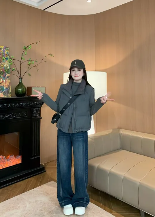 NANJIE/楠姐【暖羽】秋冬时尚显瘦短款羽绒马甲XNS6650