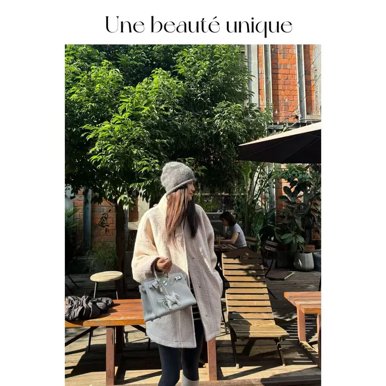 【基洛纳】纯色长袖小众短外套常规外套女极简风显瘦厚款