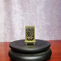 瓷1004-QH-新中式铜合金竹萝炉葫芦扇琵