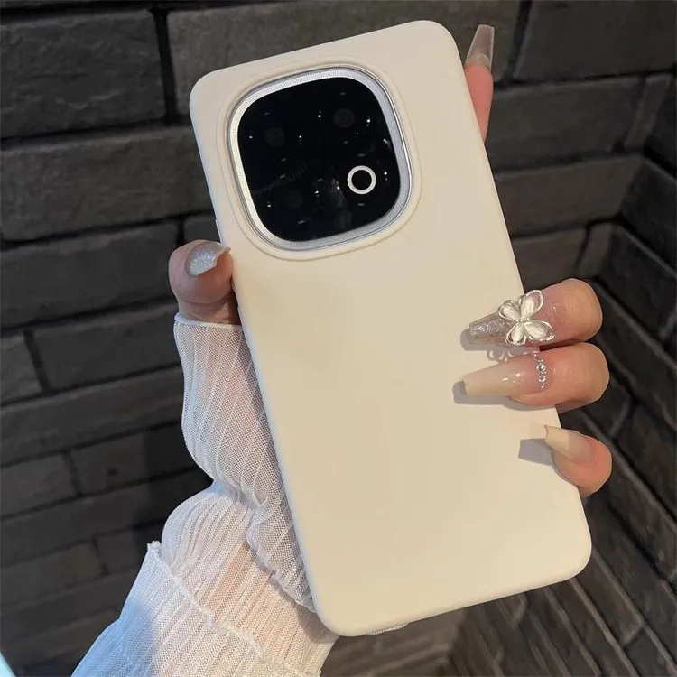 适用于iQOO13手机壳磨砂硅胶iqoo12pro极简高级感纯色软壳防摔