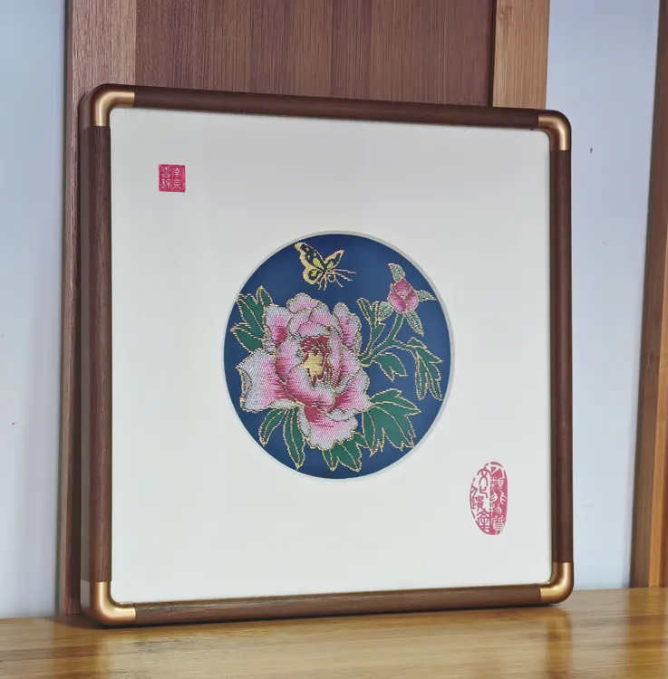 摆台相框中国风特色非遗礼品