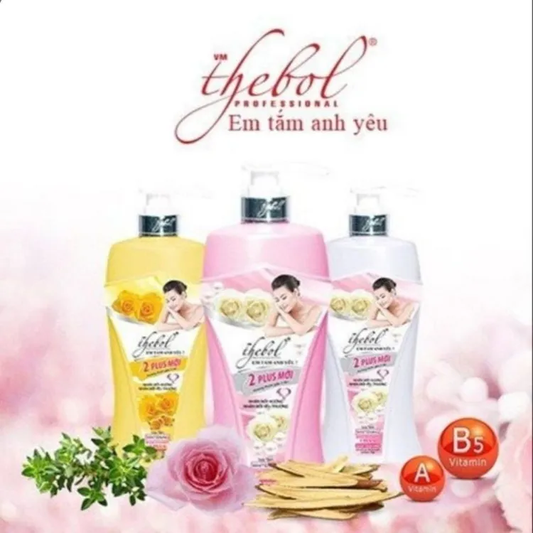 越南Thebol 玫瑰花香沐浴露保湿滋润 Sua Tam em tam anh yeu
