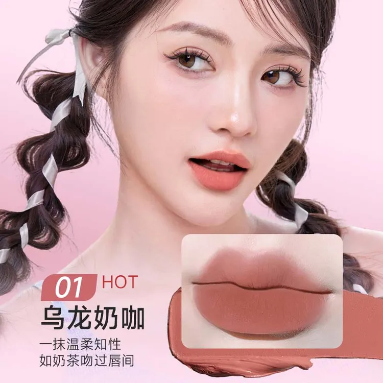 【新手推荐】唇线笔自带唇刷双头勾勒唇形持久显色哑光新手修饰