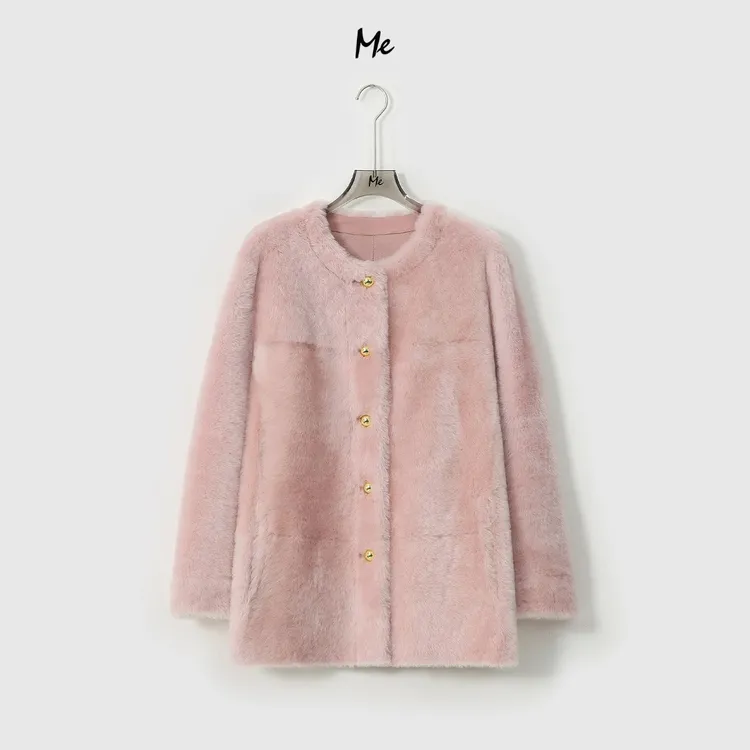 ME【南非进口芭菲皮草一手长 (稀缺色)】进口巴卡皮草外套MESA4435